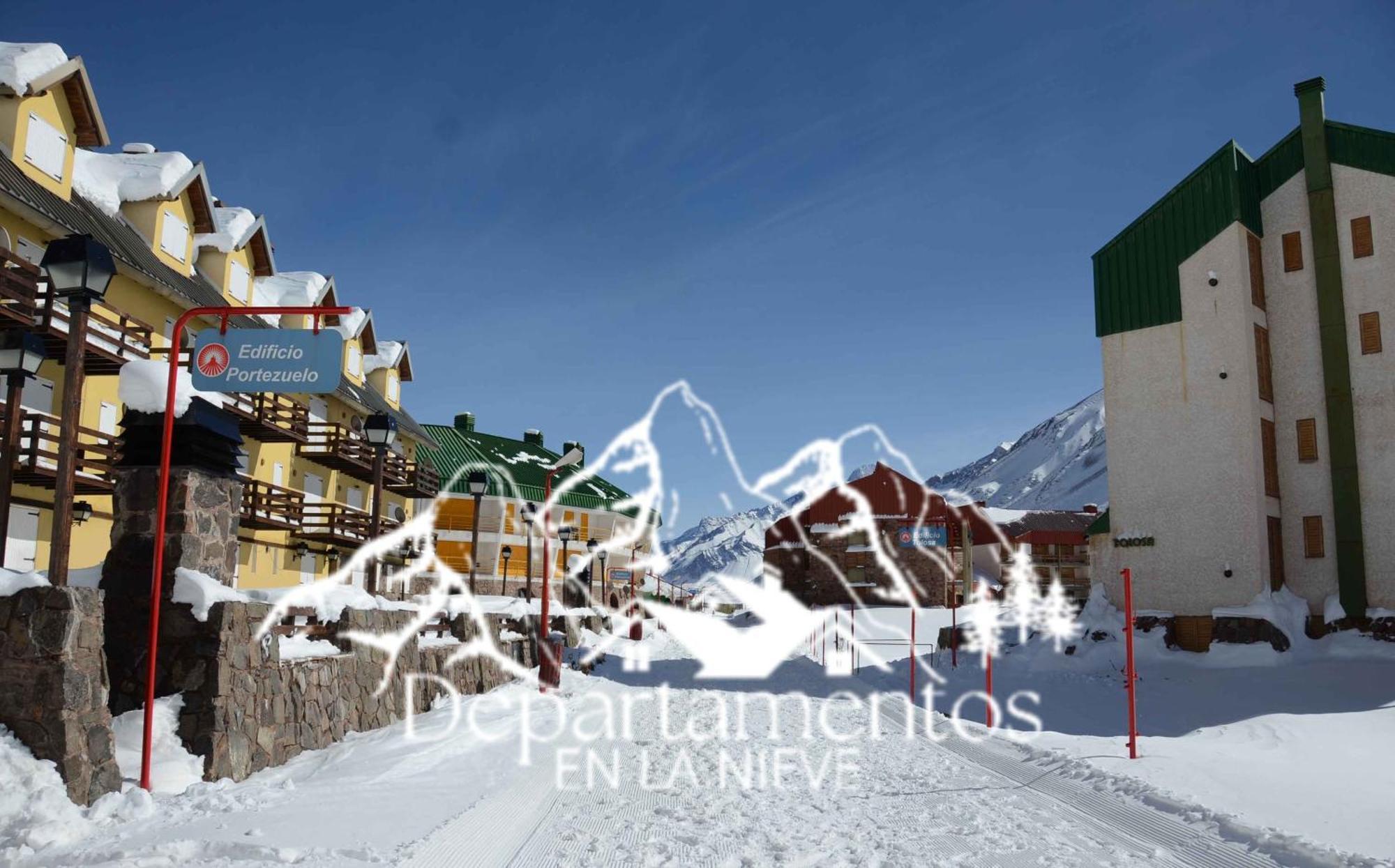Hermoso Departamento Frente A Las Montanas Los Penitentes Exterior foto